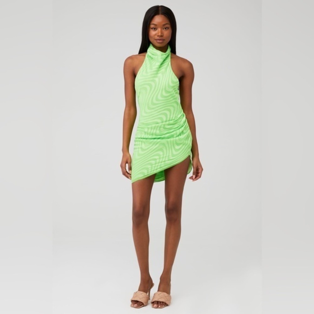 AMANDA UPRICHARD Samba Dress in Apple Swirl size XS